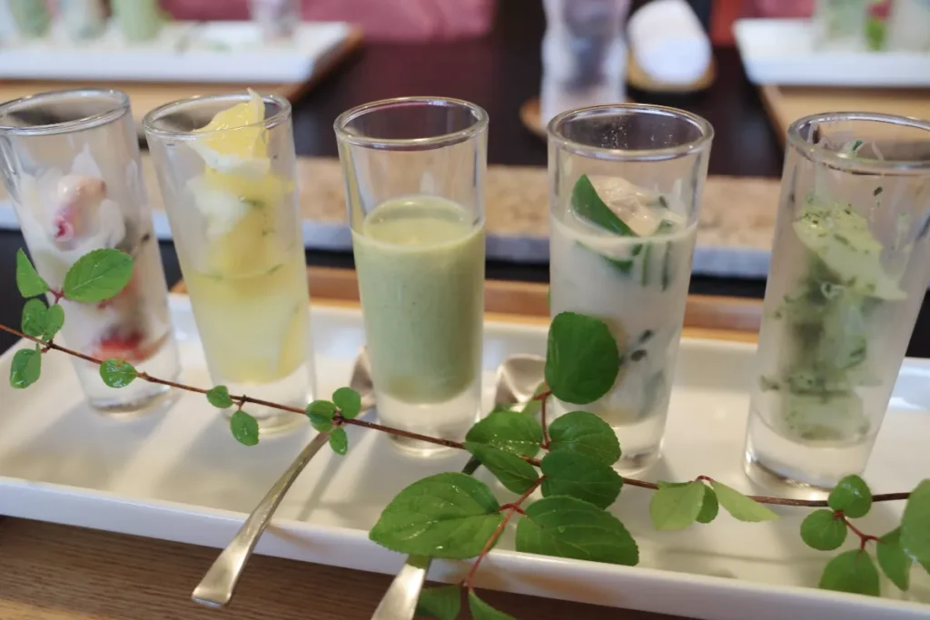 colorful japanese appetizers
