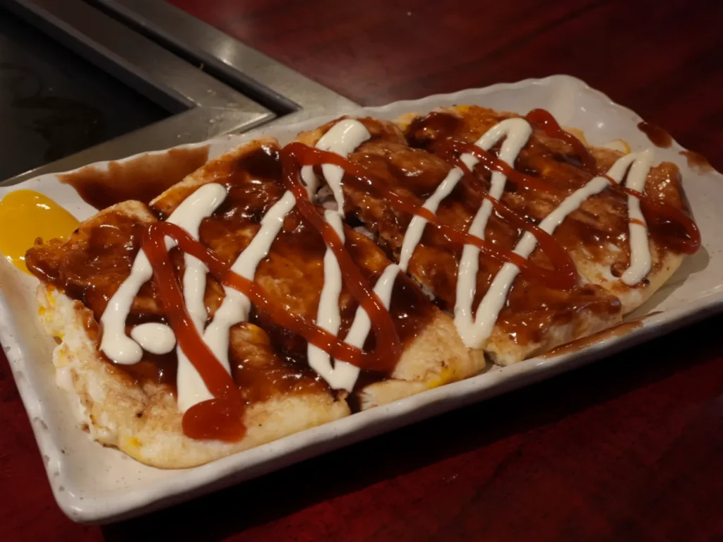 tonpeiyaki japanese pork omelet