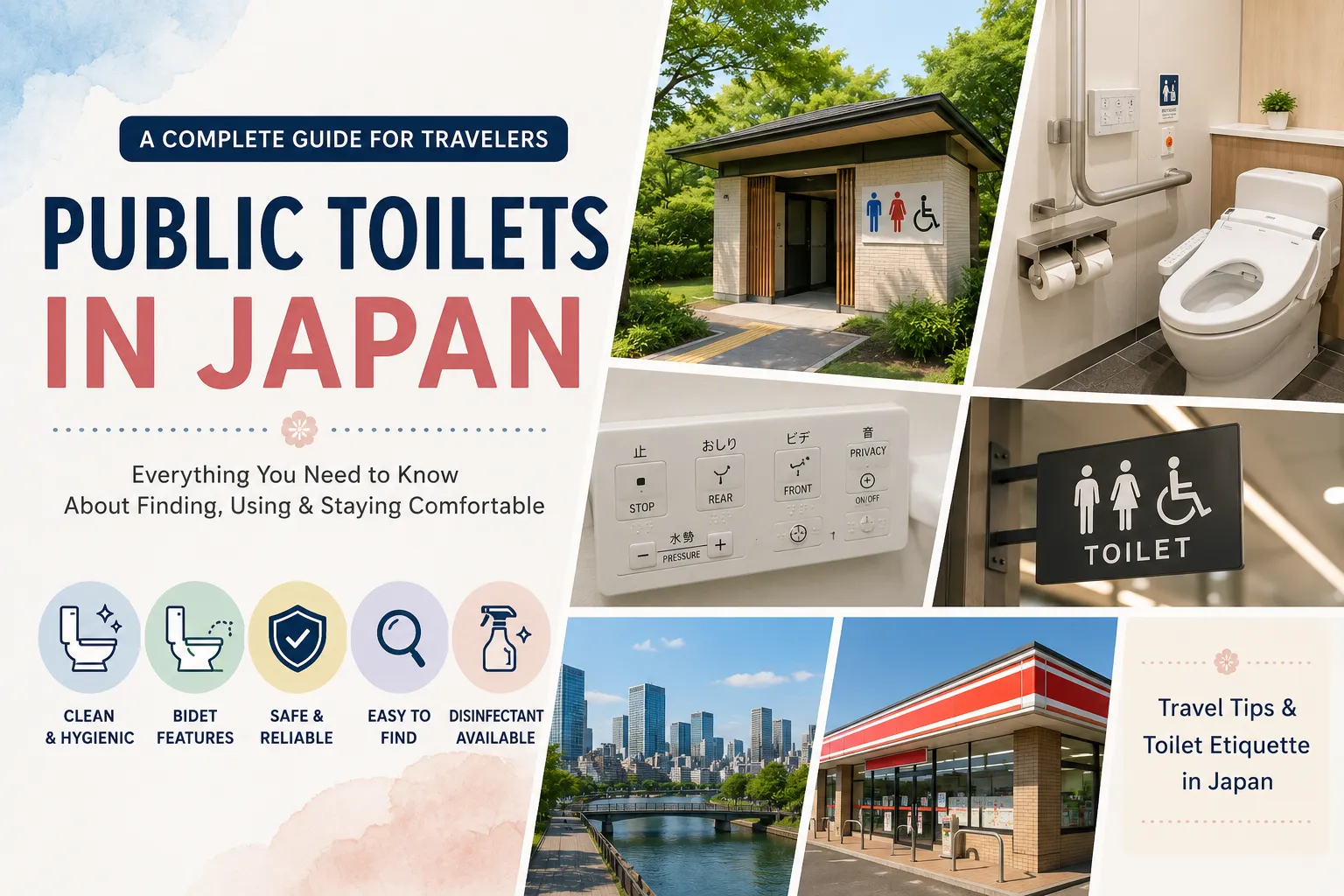 Clean public toilets in Japan – complete travel guide for visitors