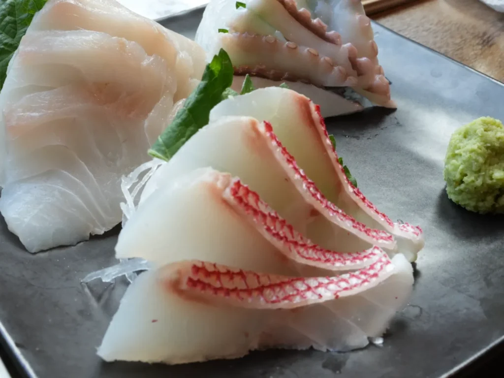 yokohama bay brewing sashimi platter