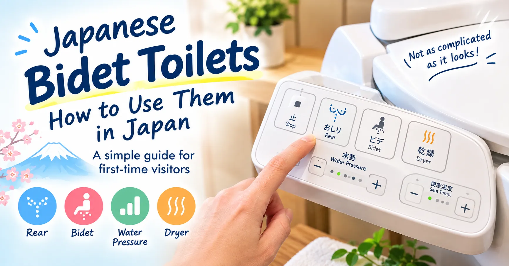 japanese bidet toilets how to use in japan